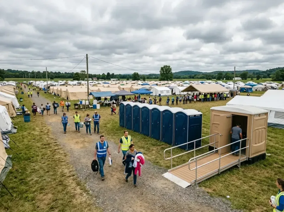 disaster-relief-camp-restrooms-010 — frequently asked questions, Dumpster & Portable Bathrooms Rental in Columbus, KS
